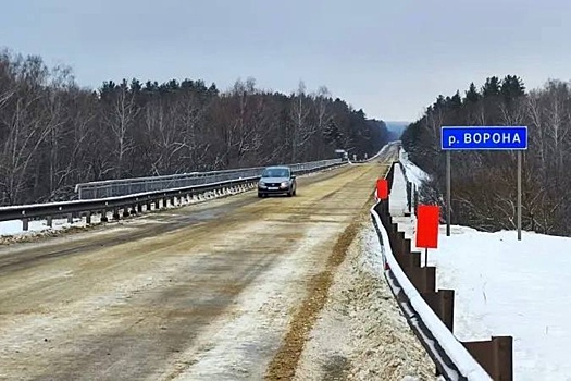 В Тамбовской области восстановили движение по мосту, где сместилась балка