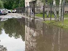 В Петербурге пожаловались на 15-летнюю лужу