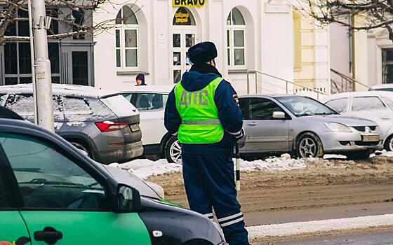 Госавтоинспекция обратилась к рязанским водителям и пешеходам из-за непогоды