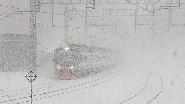 Москвичей предупредили о сильном снеге и ветре в ночь на 15 февраля
