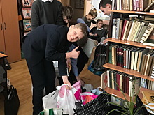 Акция в поддержку бездомных животных прошла в Измайловской 1508-й школе