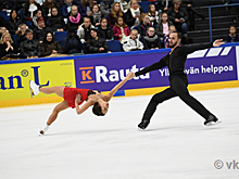 Столбова и Климов заняли третье место на Finlandia Trophy