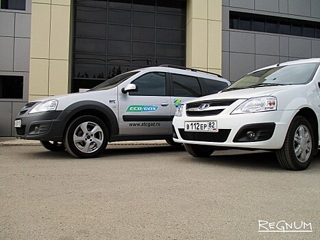 Тест-драйв битопливного Lada Largus