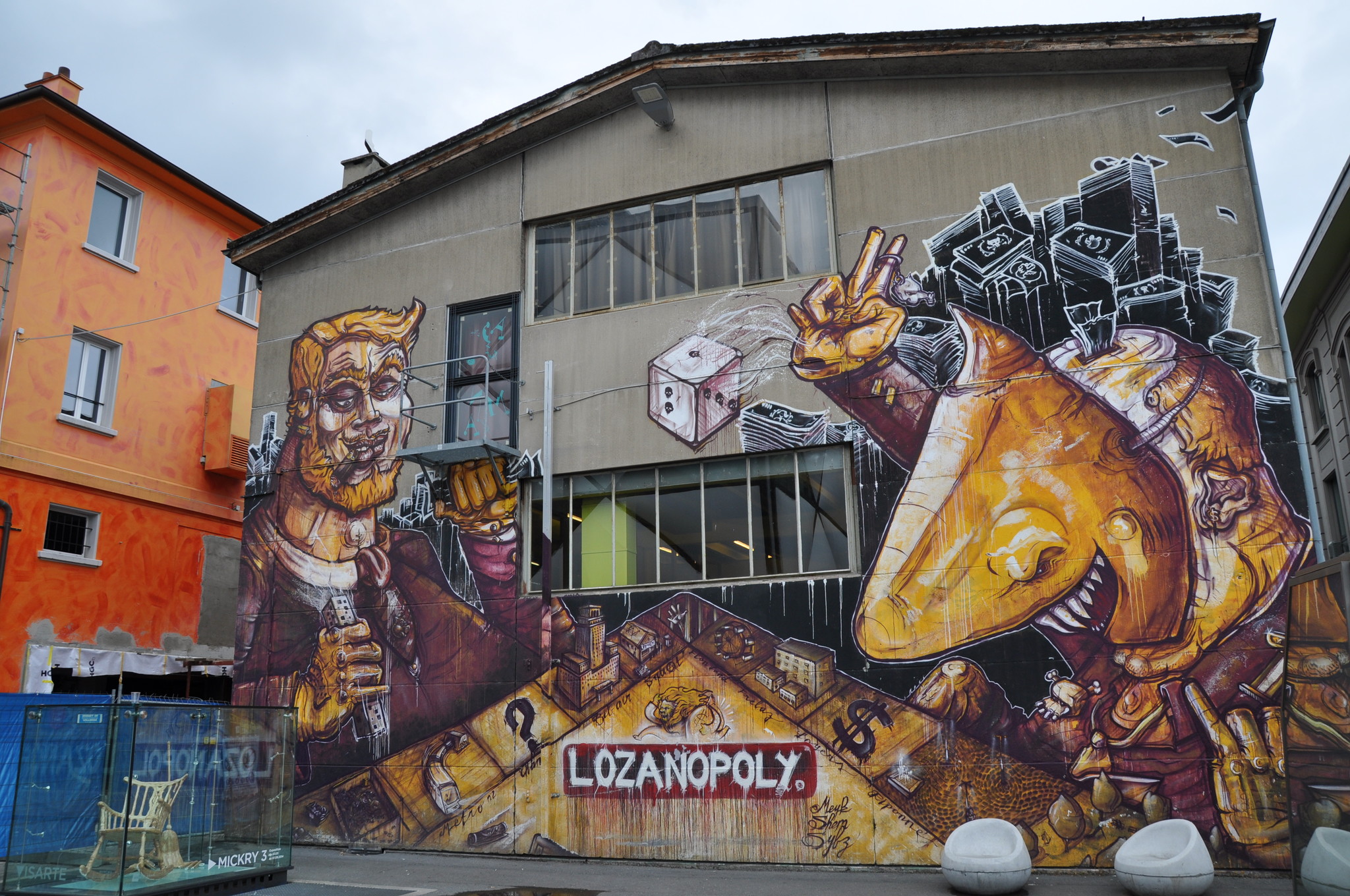 Квартал Флон, Лозанна, Швейцария, Европа