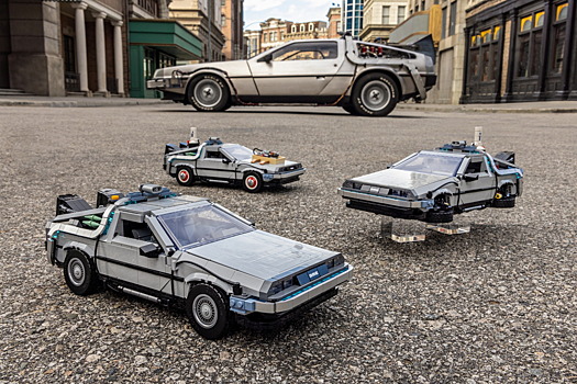 DeLorean из «Назад в будущее» превратили в набор Lego