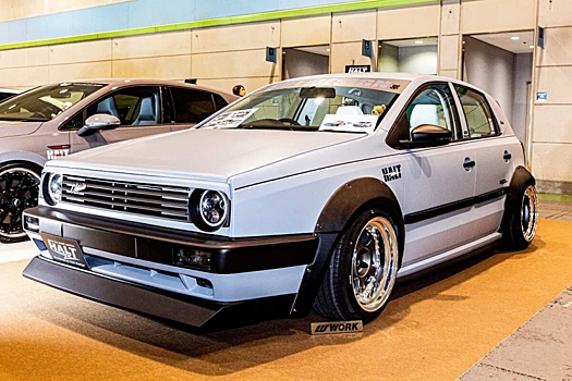 Найдена очаровательная реплика Volkswagen Golf II, созданная на базе Polo