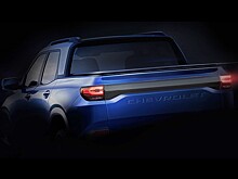 Недорогой пикап Chevrolet Montana на базе кросса Tracker: новое изображение и дата премьеры
