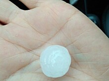 На трассе М8 на отрезке между Вологдой и Грязовцем прошел сильный град