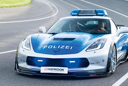 Тюнеры переделали Chevrolet Corvette в машину немецкой полиции