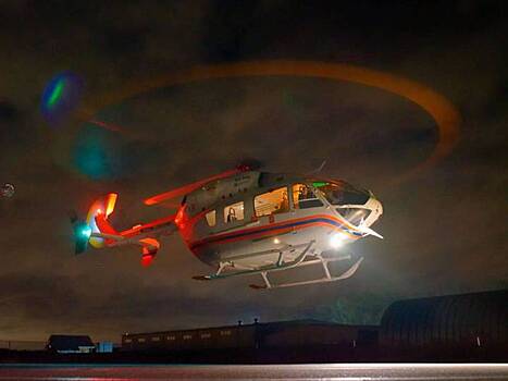 Московские санитарные вертолеты помогли спасти свыше 6,3 тысячи жизней