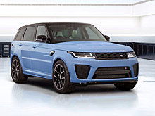 В России появится Range Rover Sport, выкрашенный краской со стеклянными частицами