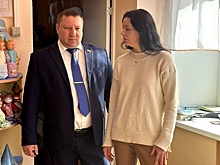 Татьяна Гриневич проинспектировала новое оборудование для кухни в детсаду Кстовского района