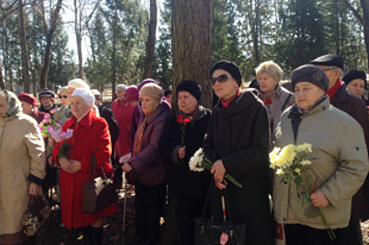 В Пскове прошел митинг памяти узников концлагерей