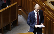 Спикеру Рады передали заявление об отставке Яценюка