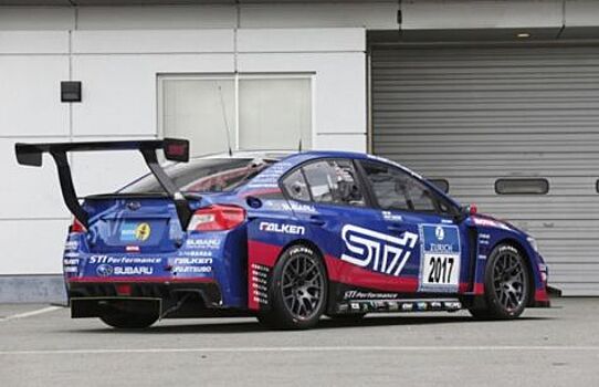 Subaru подготовила гоночный вариант WRX STI для участия в «24 часа Нюрбургринга»