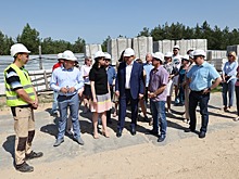 Строительство новой школы в Дзержинске обсудили на выездном совещании