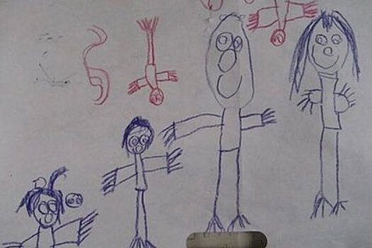 Мать разглядела в рисунке сына сбывшееся предсказание и испугалась