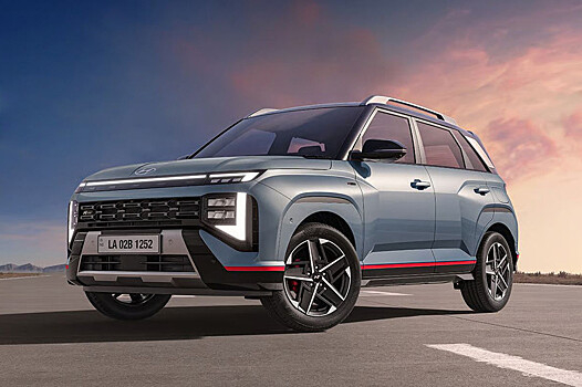 Рассекречен новый «оспортивленный» кроссовер Hyundai Venue N Line