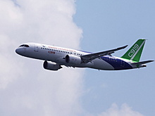 Китайский авиалайнер Comac C919 совершил первый международный полет