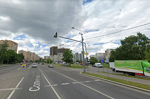 На выезде из 9 микрорайона на Солнечную аллею появятся три полосы движения