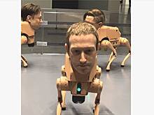 В сети оценили роботов-собак с головами Маска и Цукерберга на видео