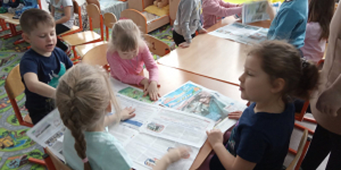 В Оренбургской области воспитанники детского сада «Светлячок» стали участниками викторины «Добрая дорога детства».