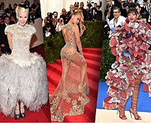 35 самых ярких нарядов за всю историю бала Met Gala