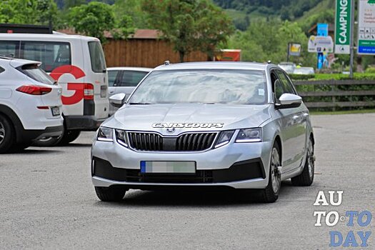 Предстоящий Skoda Octavia замечен во время испытаний