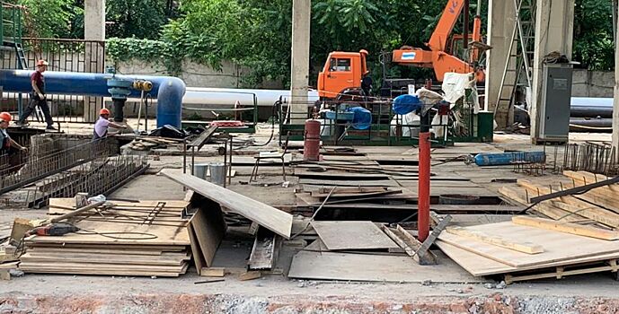 В Ростове идет модернизация тепловых сетей