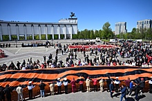 На Поклонной горе стартовала акция "Символы Великой Победы"