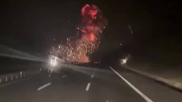 Опубликовано видео крушения истребителя F-16 в турецком Балыкесире