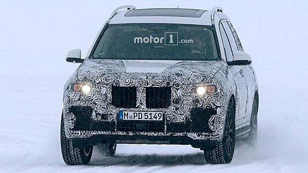 BMW X7 2018 засветился во время финальных тестов