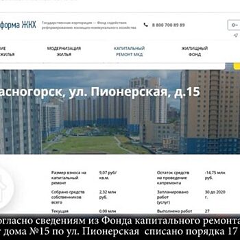 Капитальный ремонт или капитальный обман?