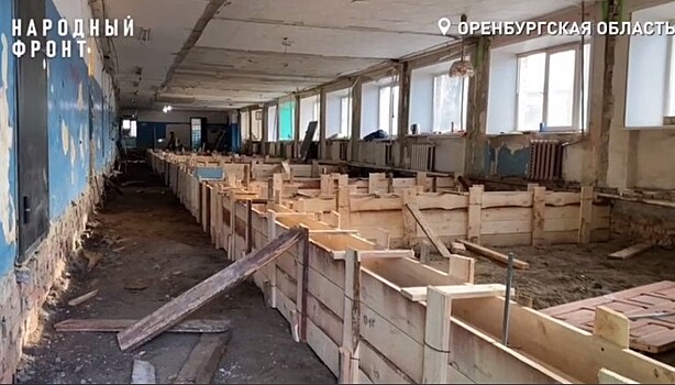 Ремонт пострадавшего от паводка дома на ул. Механизаторов, 11 в Оренбурге идет полным ходом