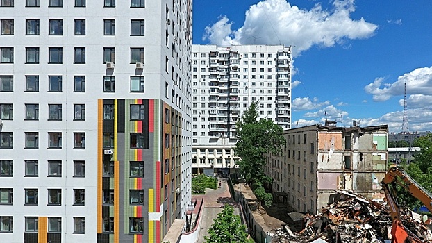 Почти 20 домов по программе реновации в Москве могут передать под заселение по итогам года