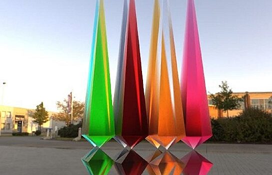 В Екатеринбурге могут установить посвящённый районам арт-объект