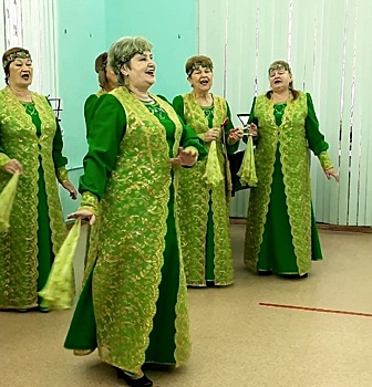 Коллектив «Горлица» дал концерт в Южнопортовом