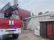 Один человек пострадал при пожаре в автосервисе в Щелкове