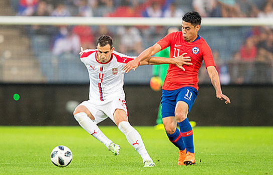 Сборная Сербии по футболу проиграла команде Чили в товарищеском матче