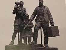 Андрей Кропоткин показал эскиз скульптуры, посвященной первым переселенцам