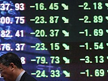 Биржи АТР закрылись в минусе