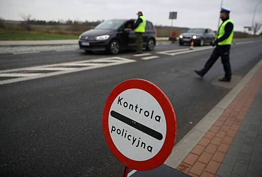 В Польше пьяная украинка попала в ДТП и покусала полицейского