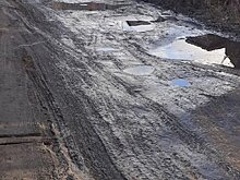 Жители Котельнича жалуются на многолетнее отсутствие дороги