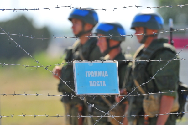 Миротворцы РФ провели тренировку в зоне безопасности в Приднестровье