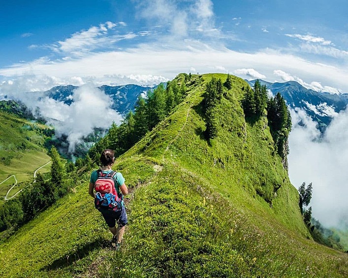 Финишная линия в поле зрения, Австрийские Альпы