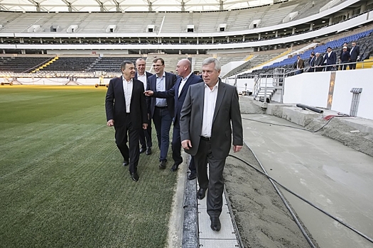 Стадион "Ростов-Арену" готовят для сдачи в эксплуатацию
