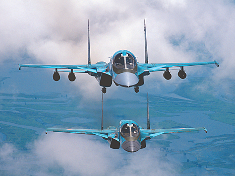 Первая в 2024 году партия бомбардировщиков Су-34 передана ВКС РФ