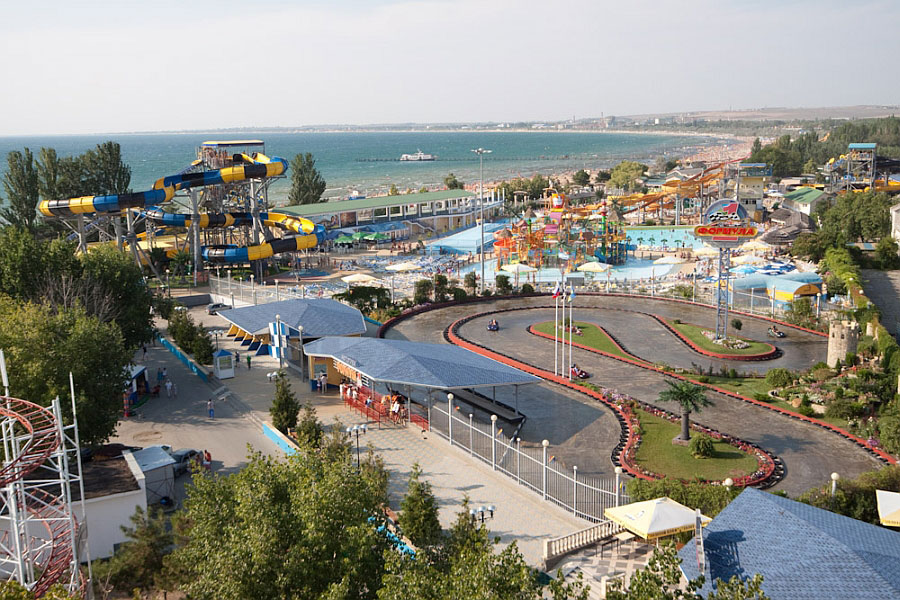 Аквапарк «Золотой пляж», Анапа, Россия, Европа