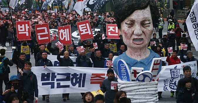 Транспортные работники Кореи выходят на новую трёхдневную забастовку