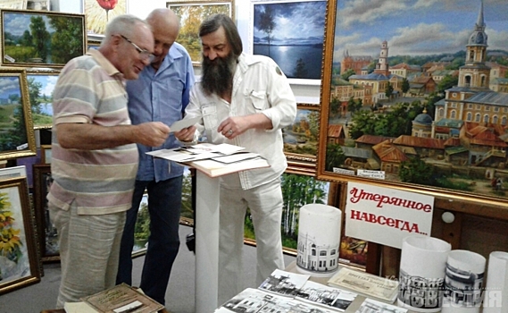 В Курской галерее АЯ открылась выставка «Утерянное навсегда»